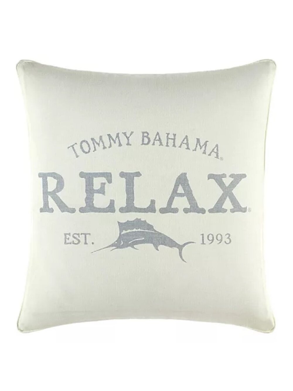 TOMMY BAHAMA 20x20" Raw Coast Accent Pillows featuring Gray Marlin ( Sail Fish )